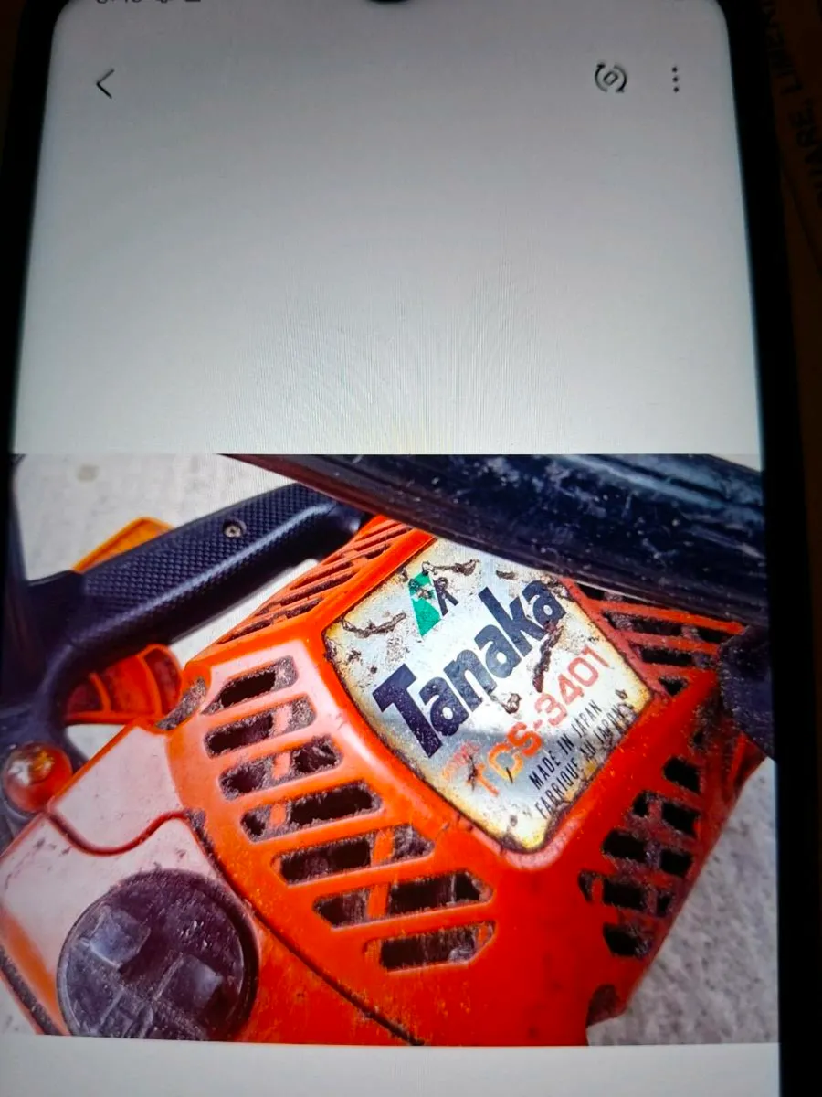 Tanaka top handle chainsaw - Image 3