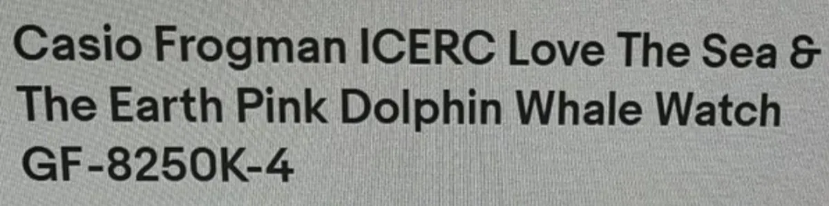 Brand new G Shock Frogman watch - Image 3