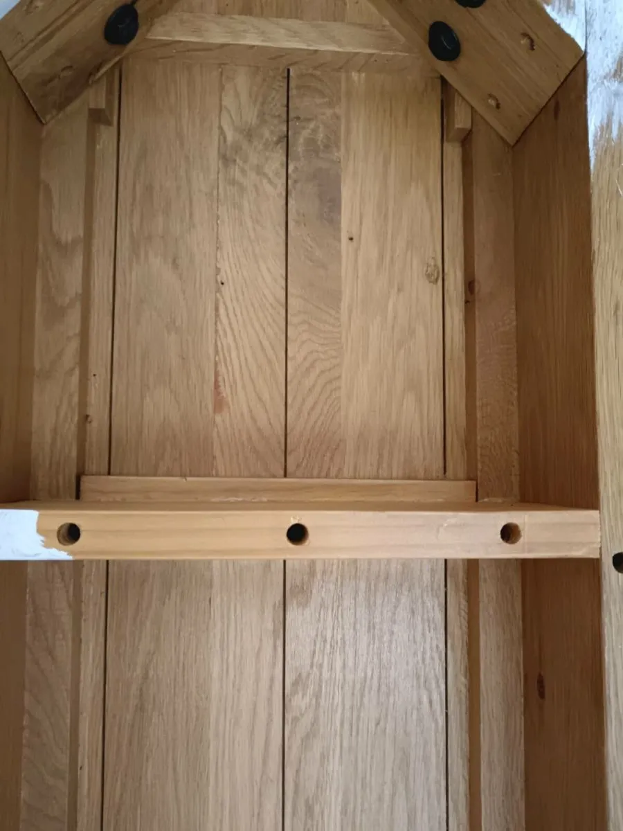 Oak dining bench - Image 2