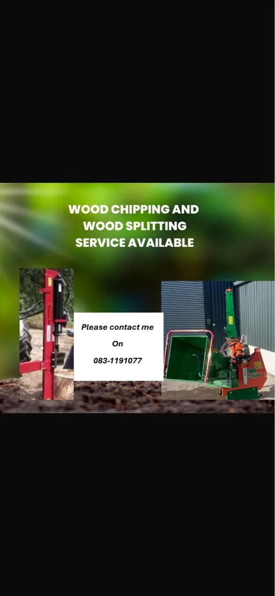 Wood chipping services