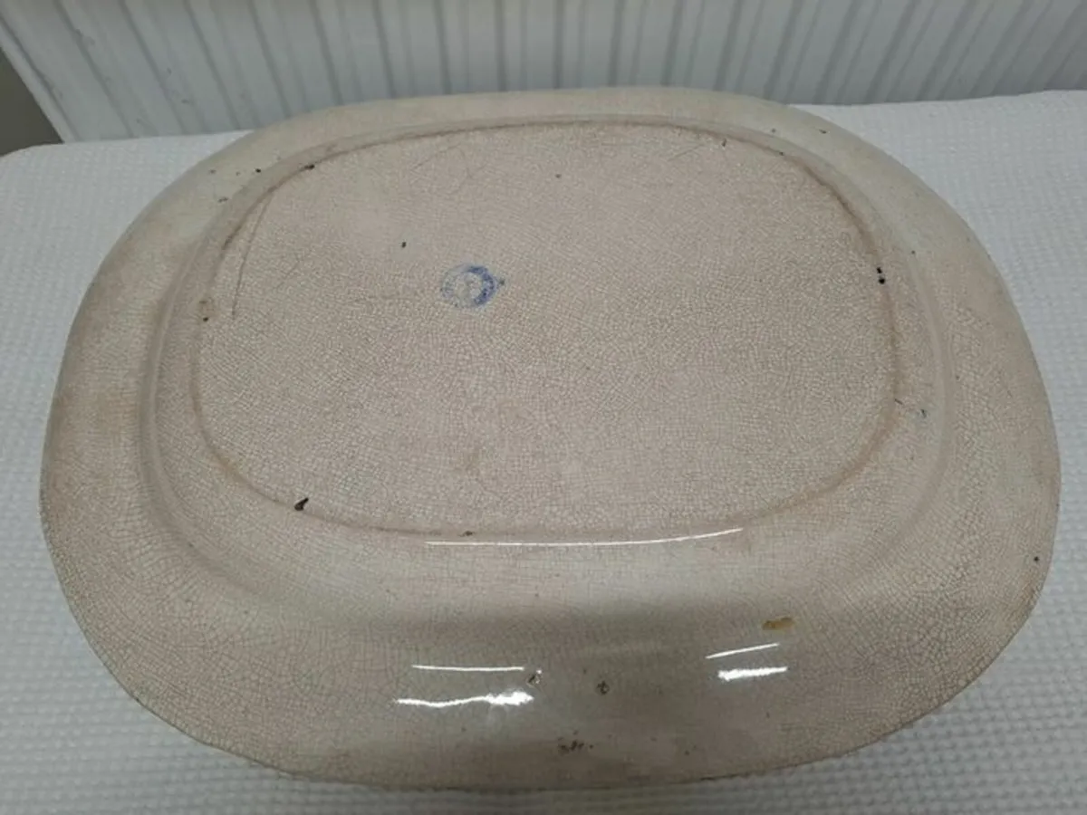 1850s Syria Pattern turkey serving platter - Image 2