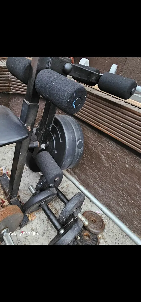 Weights  and   Bench - Image 2