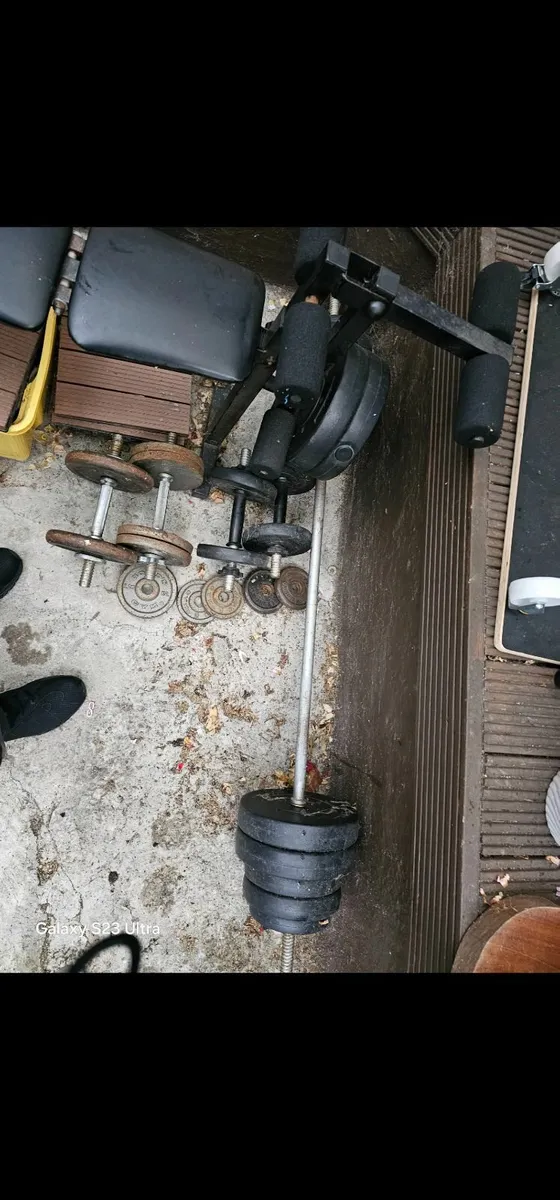 Weights  and   Bench - Image 1
