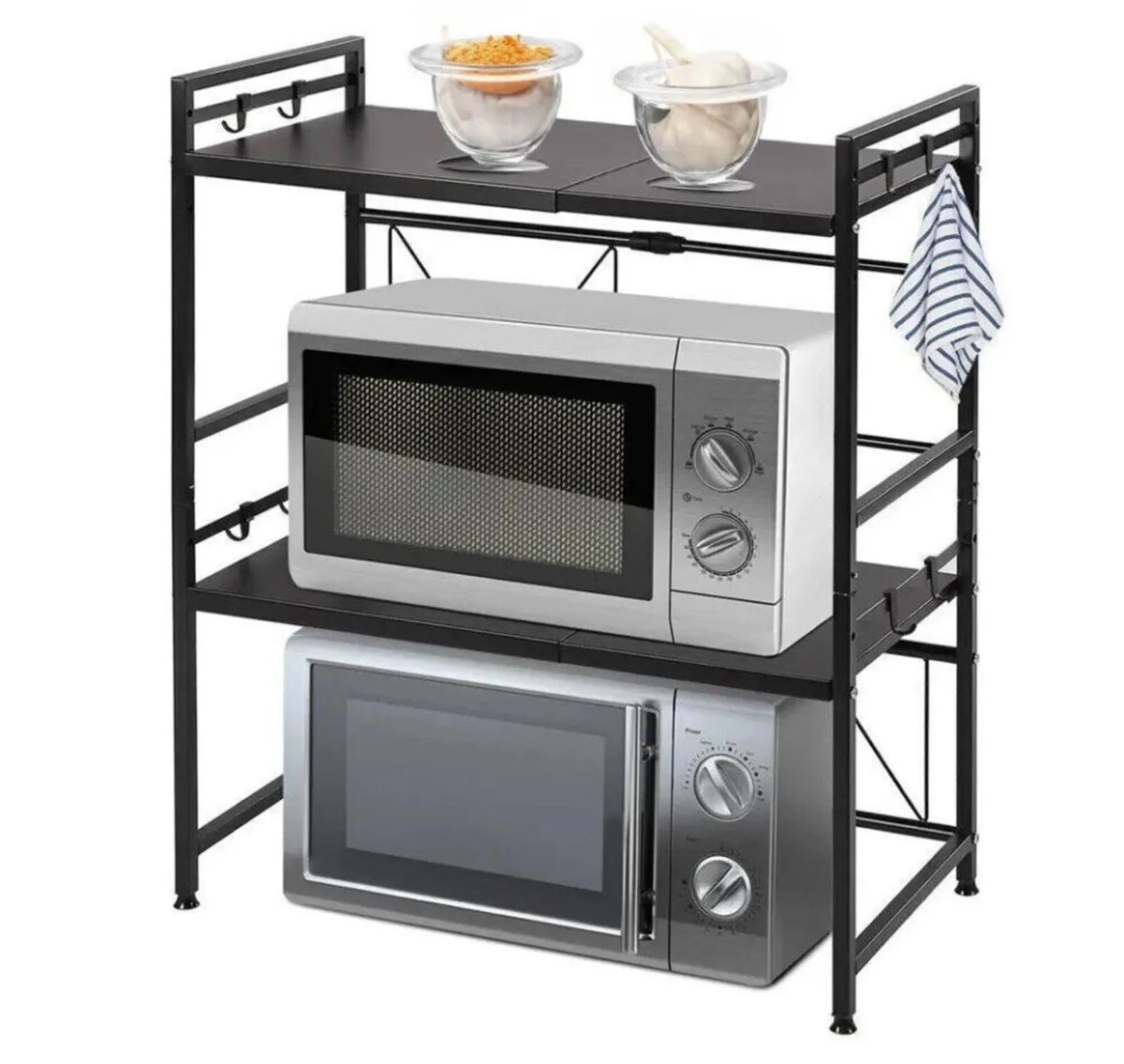 3 Tier Adjustable Microwave Rack Stand NEW - Image 2