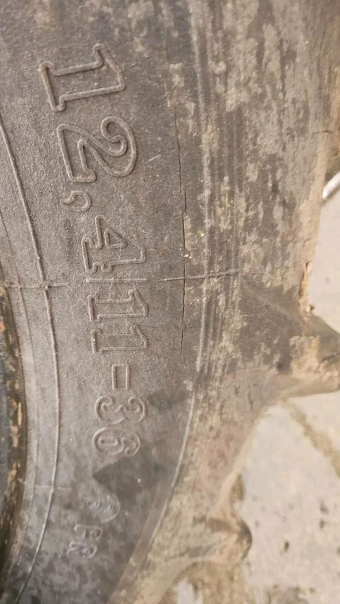 12.4 36 and 16.9 34 tyres - Image 2