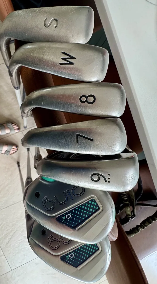 Ladies Ping GL clubs - Image 1