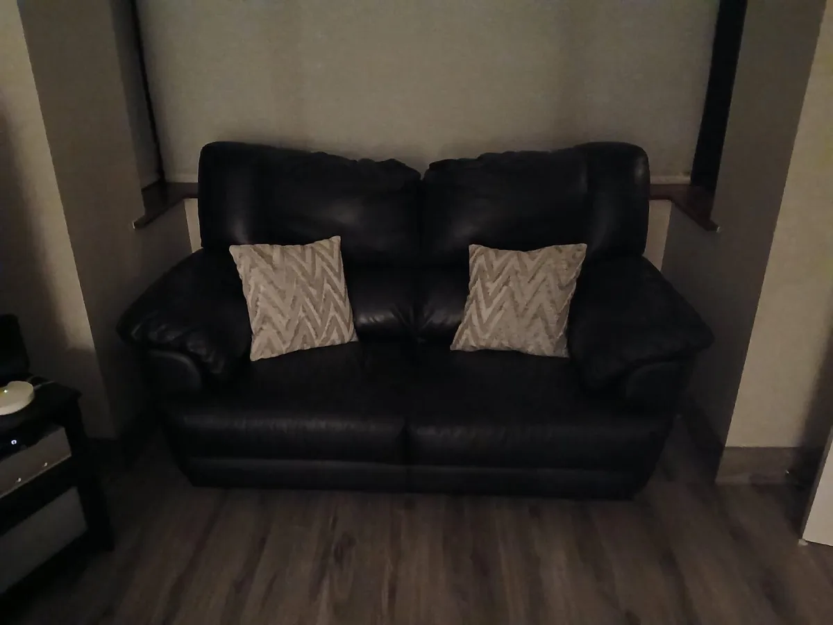 Leather Sofa- 3 pieces (triple, double, single) - Image 3