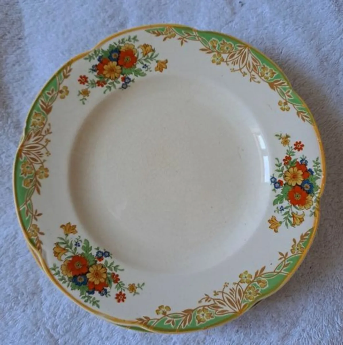 Antique Woods Ivory ware plates - Image 2