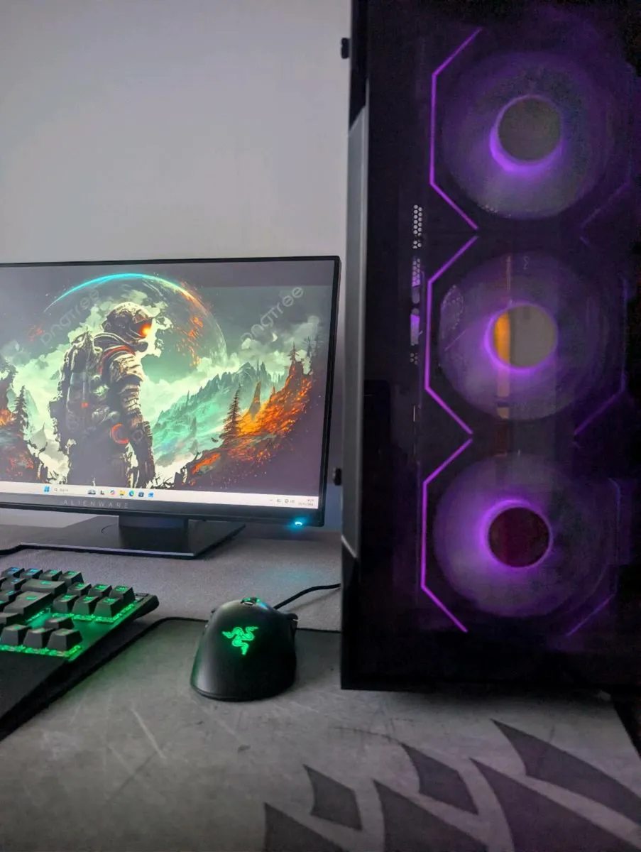 Full setup AMD Ryzen Gaming PC Roblox Minecraft Fo - Image 3