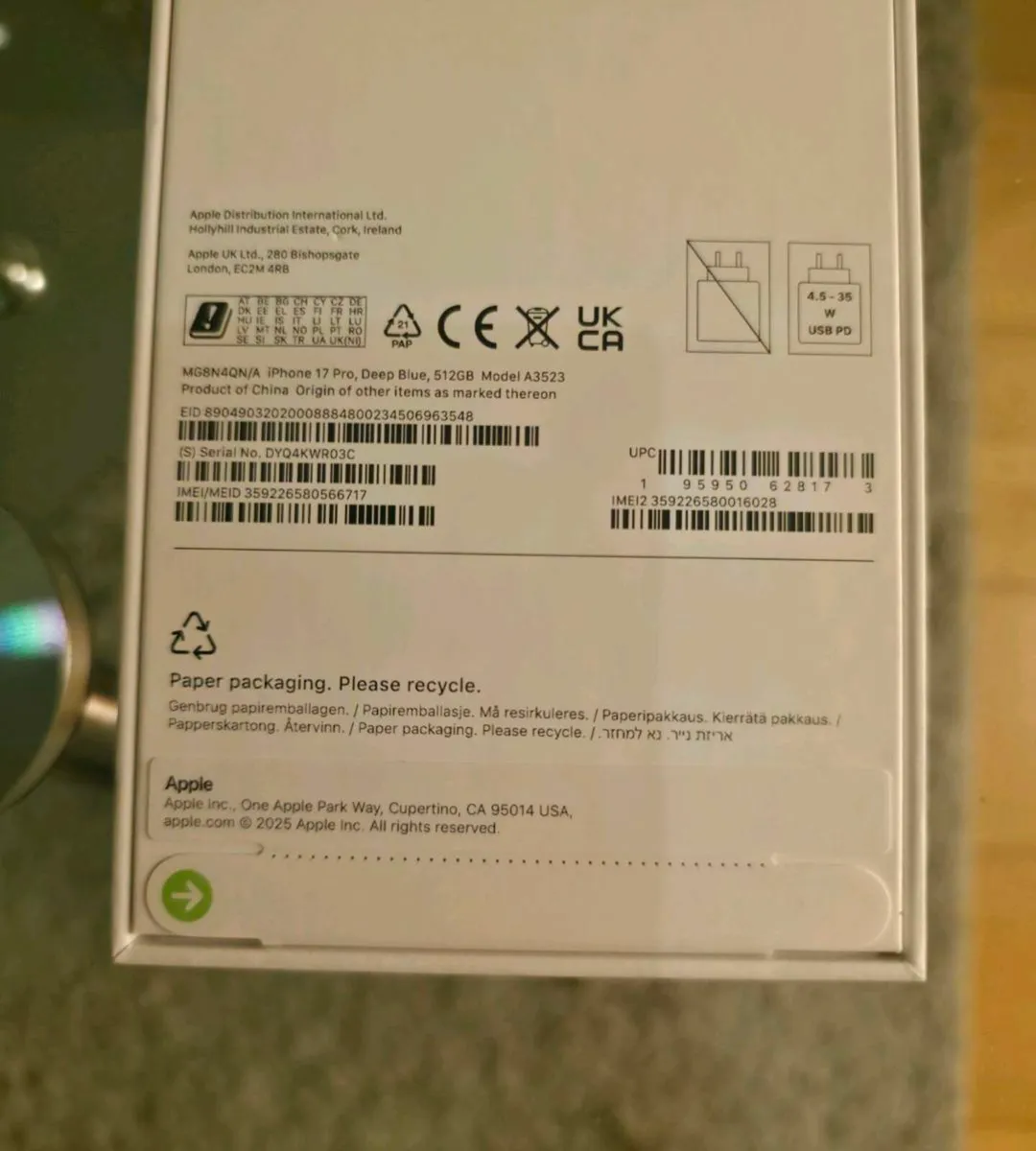 Apple Iphone 17 Pro 512GB - Image 2