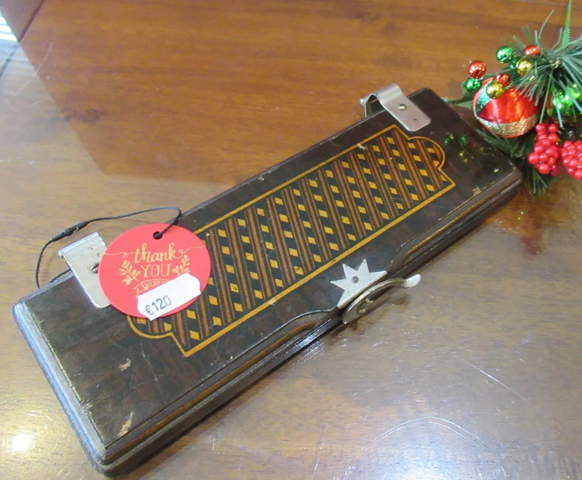 antique vintage TIE PRESS clothes Cottage pub cave - Image 2