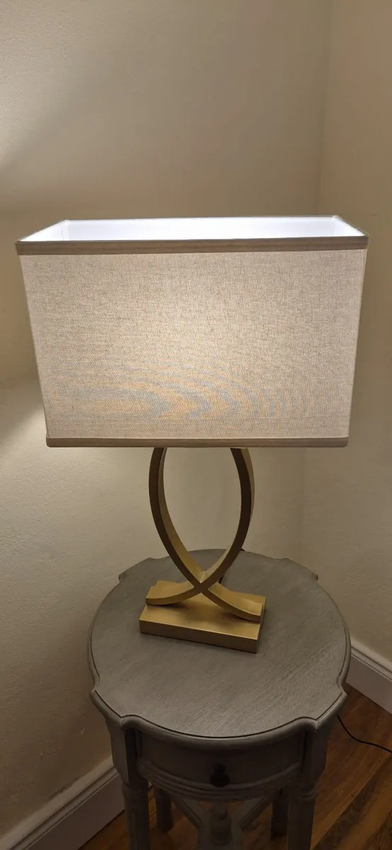 Two gold lamps - Image 4