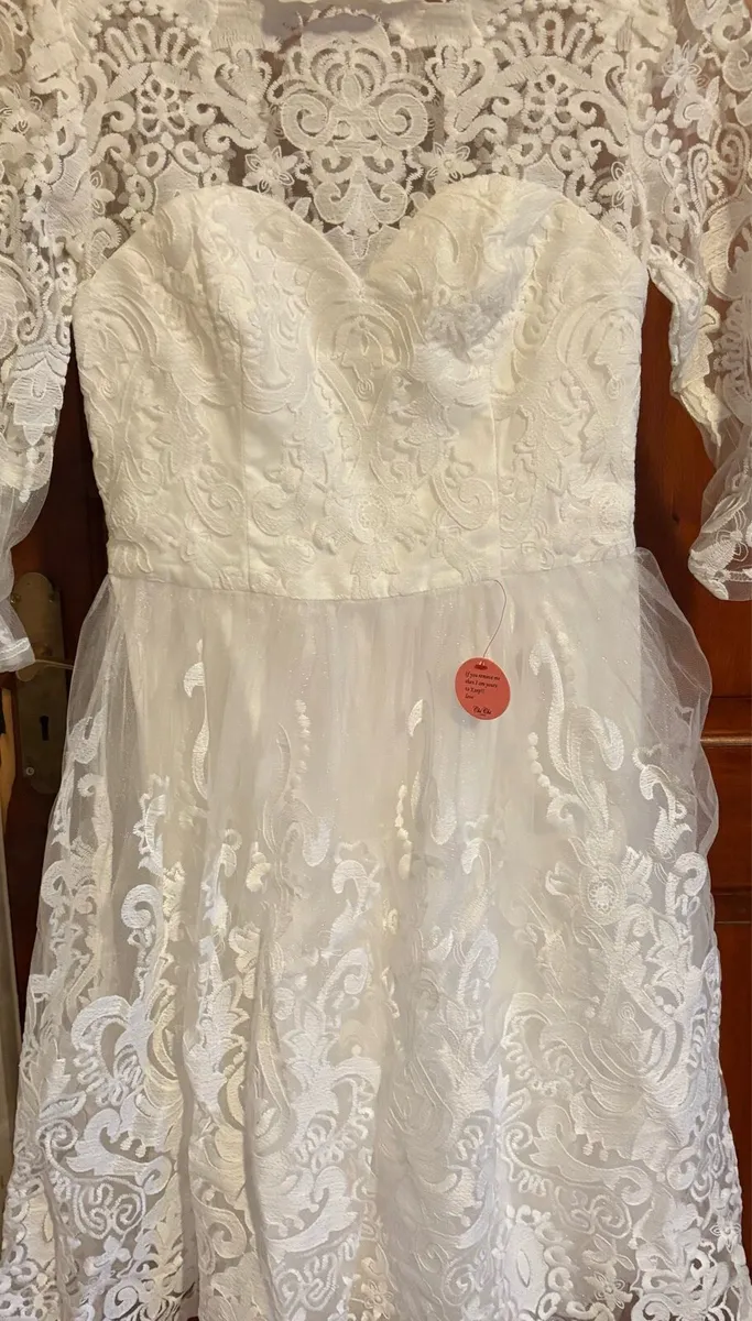 Brand New Chi Chi London Wedding Dress (Size 10) - Image 3