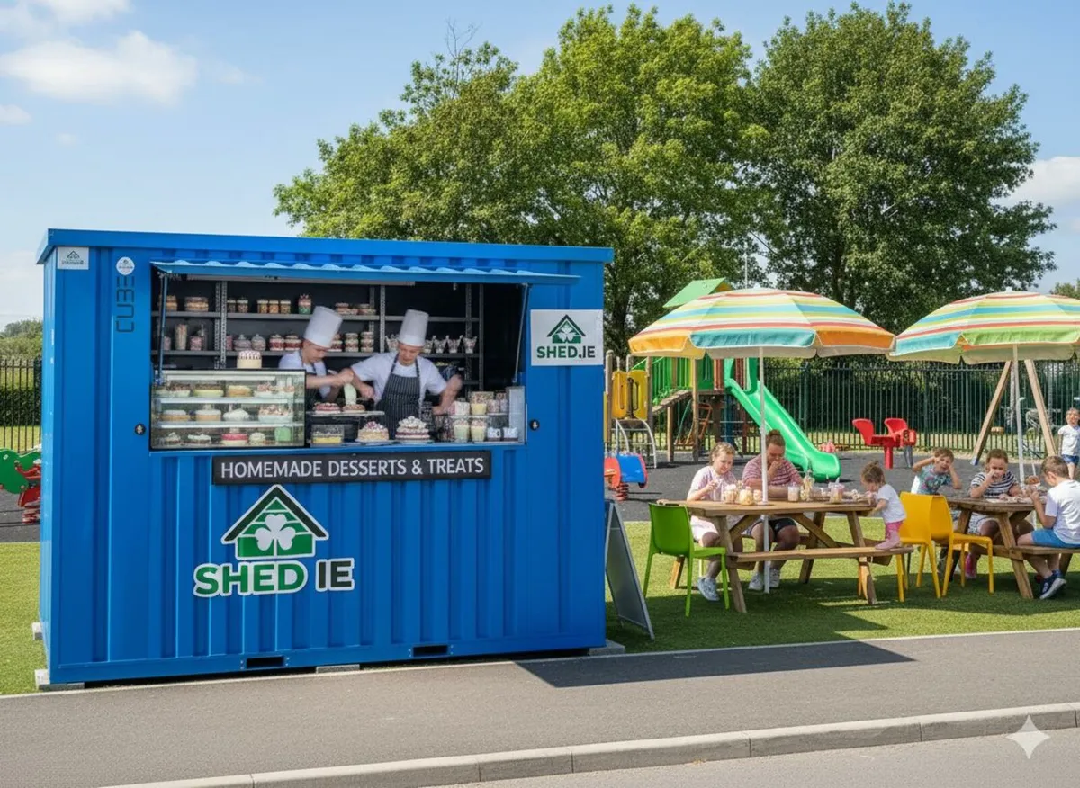 Kiosk, coffee kiosk, bar container, ice cream bar - Image 1
