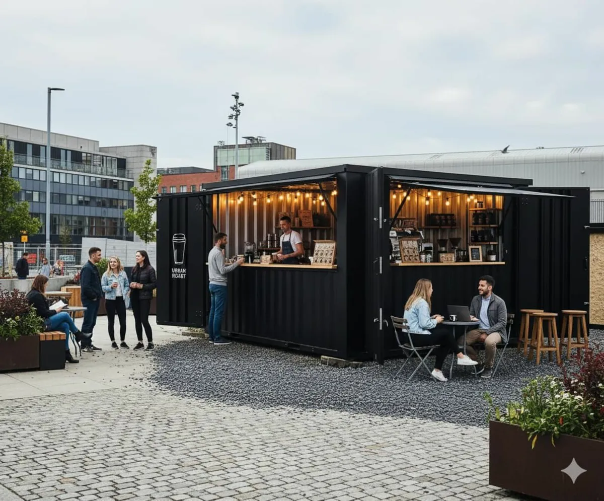 Kiosk, coffee kiosk, bar container, ice cream bar - Image 3