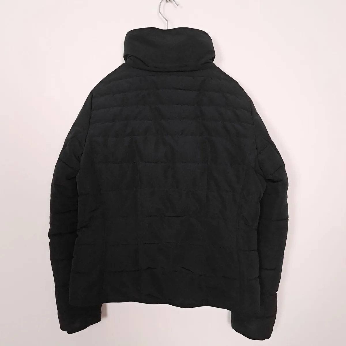 Per Una Black Quilted Puffer Jacket 14UK/42EU - Image 3
