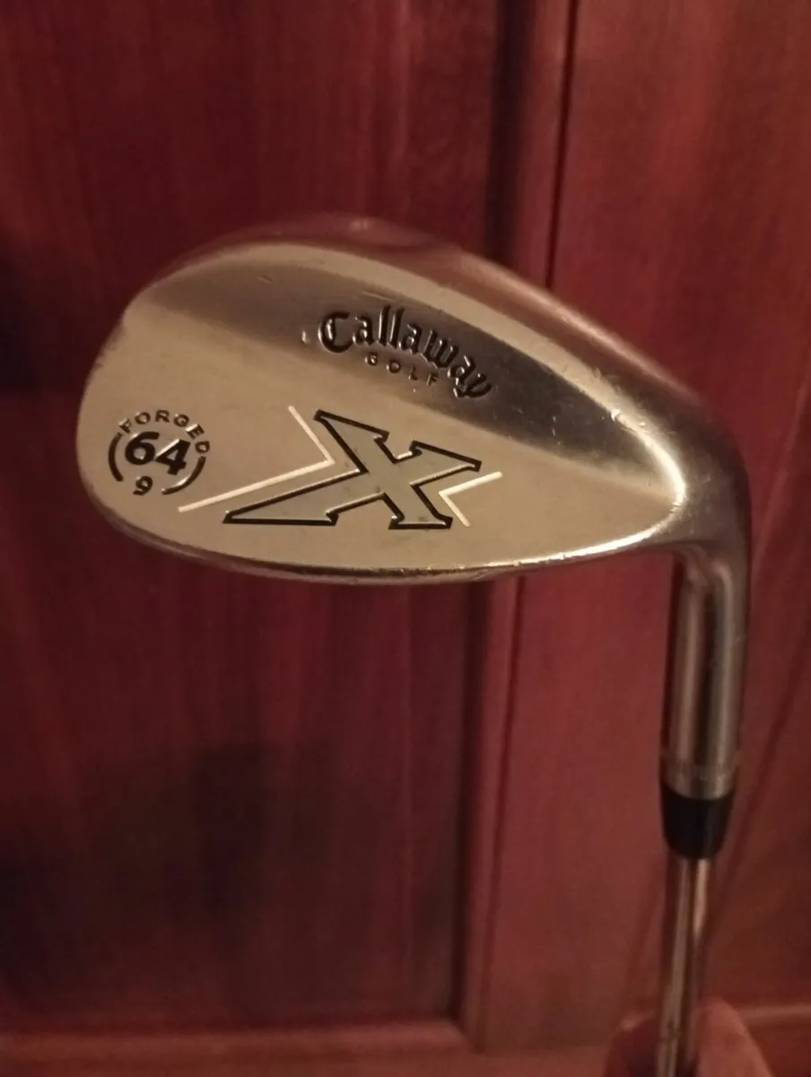 Callaway X Forged 64 Degree Wedge Rare - Image 2