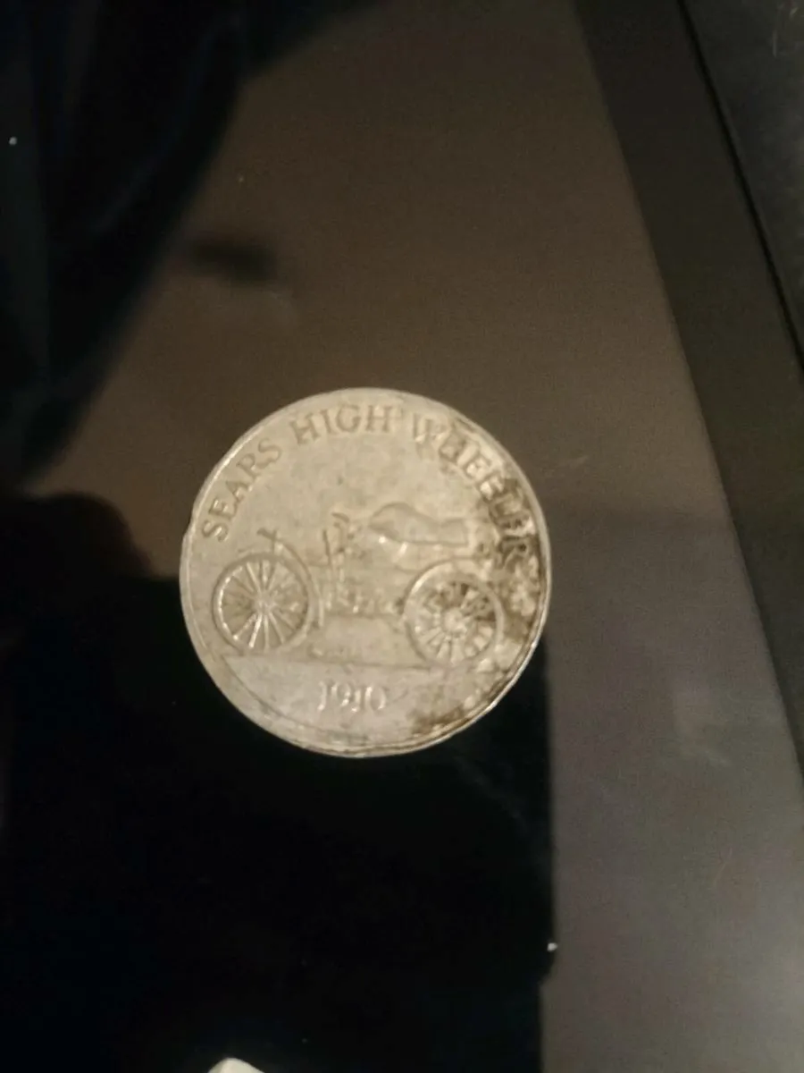 SEARS HIGH WHEEL TOKEN - Image 2