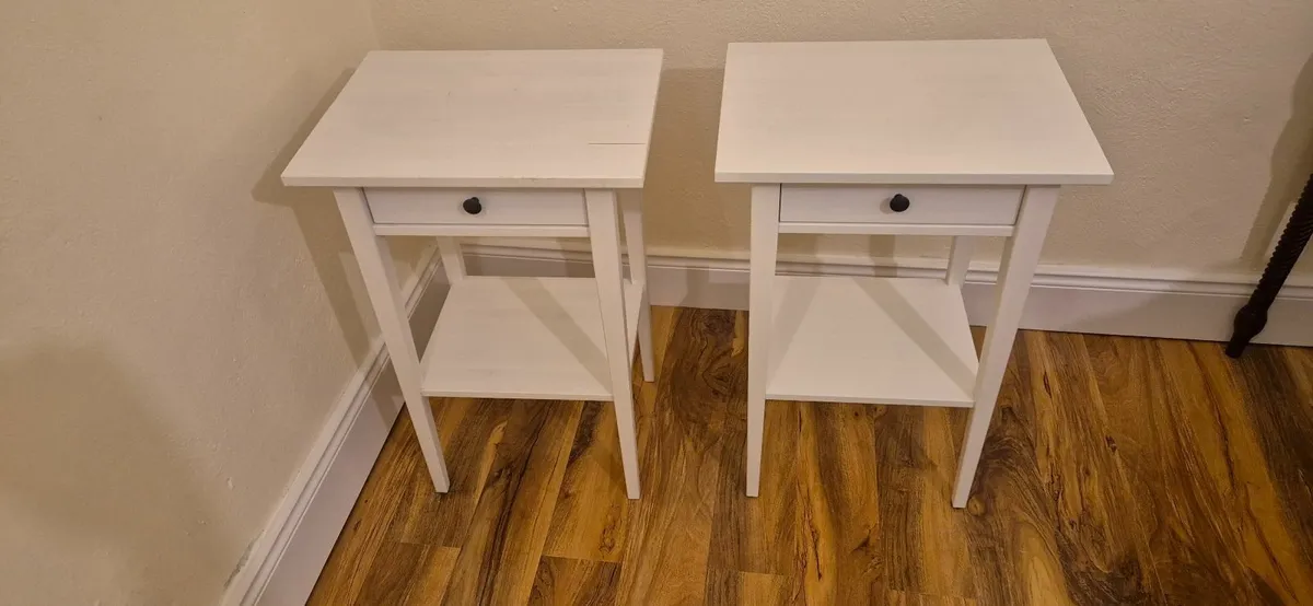 2 Ikea Hemnes Bedside tables - Image 2