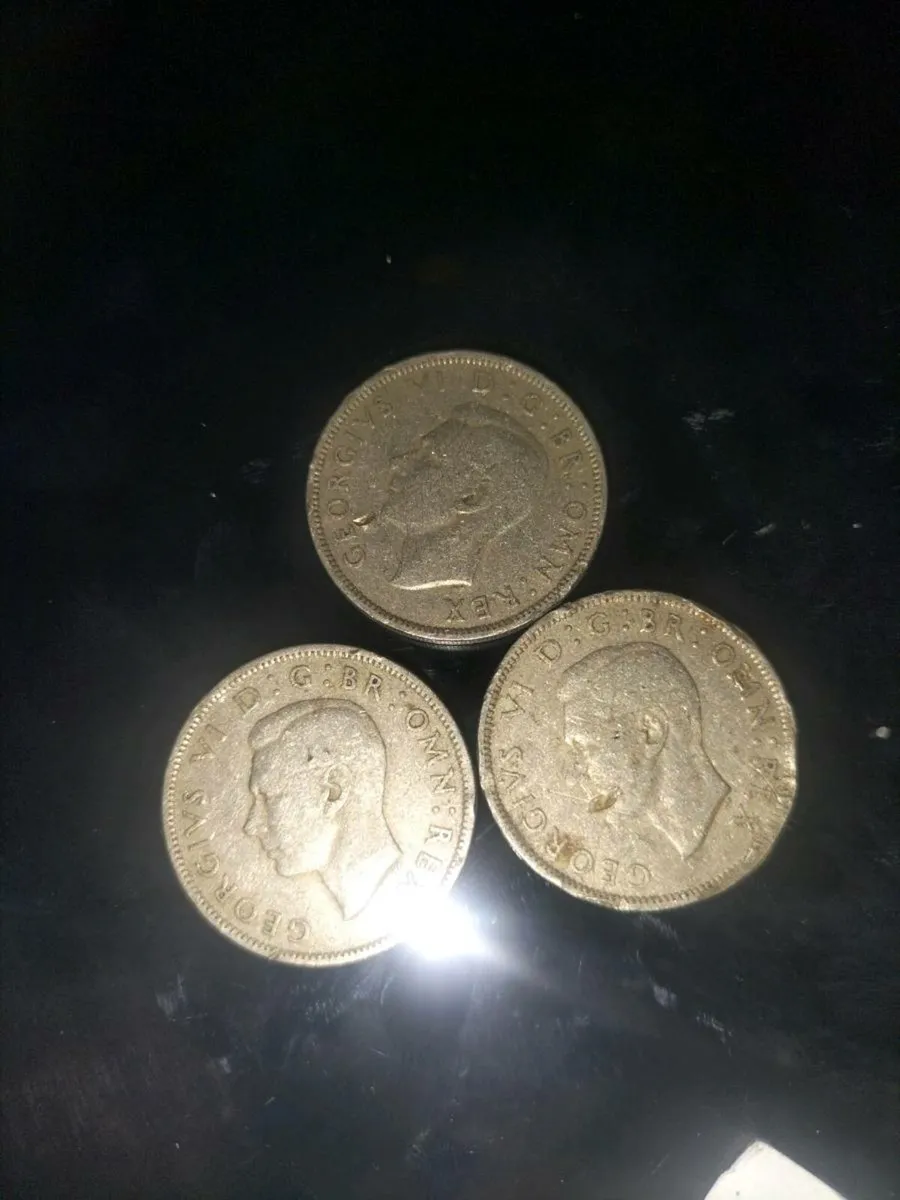 3  ... 2 SHILLINGS CIONS . 1948 & 1949 - Image 2