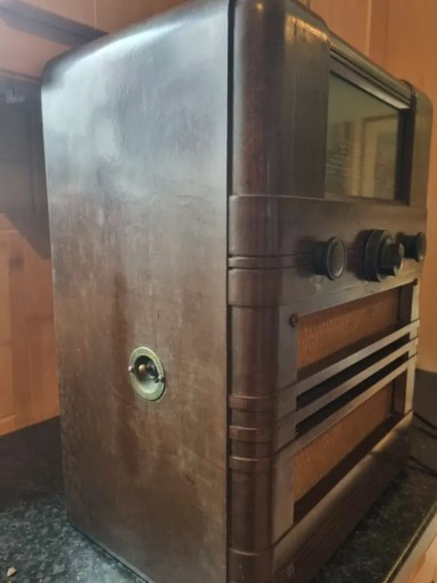 Vintage Cossor 77B Bakelite radio - 1940 - Image 2