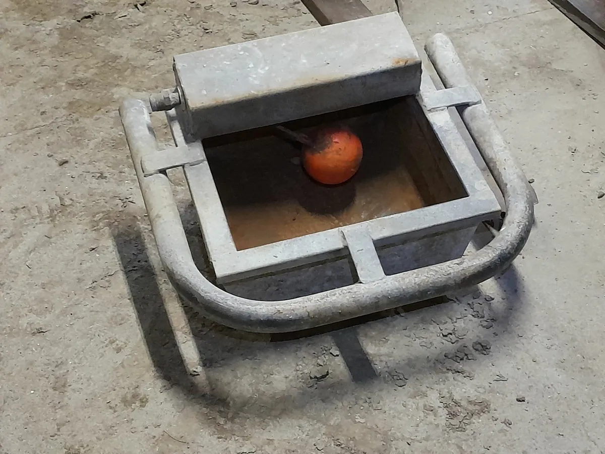 Galvanised Drinking Trough - Image 1