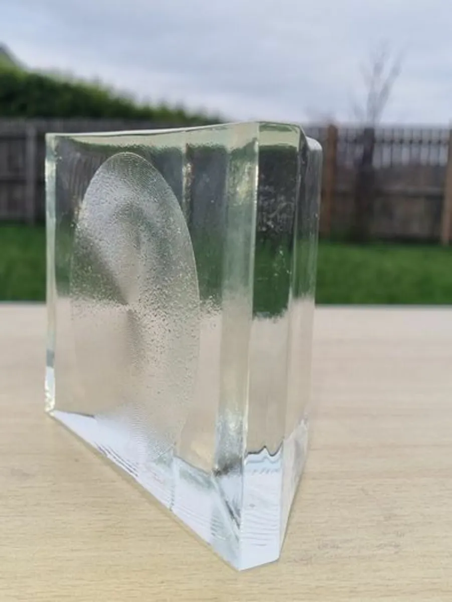 Glass bas-relief Scandinavian glass - Image 2