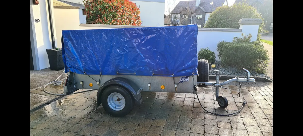 Trailer cover - ifor williams p6e