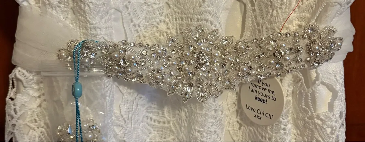New Wed2Be Wedding dress belt - Image 1