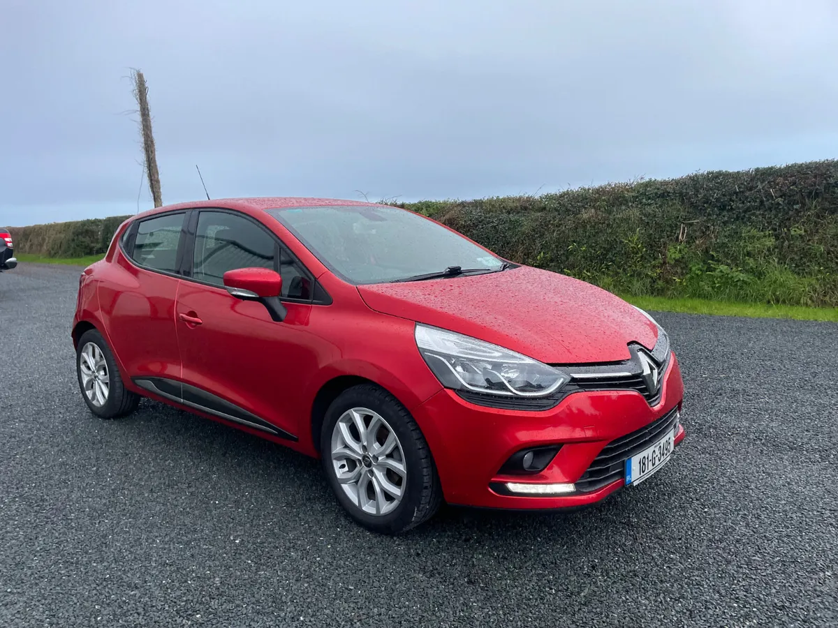 Renault Clio 2018 1.2 Petrol nct 4/26 low kms - Image 1