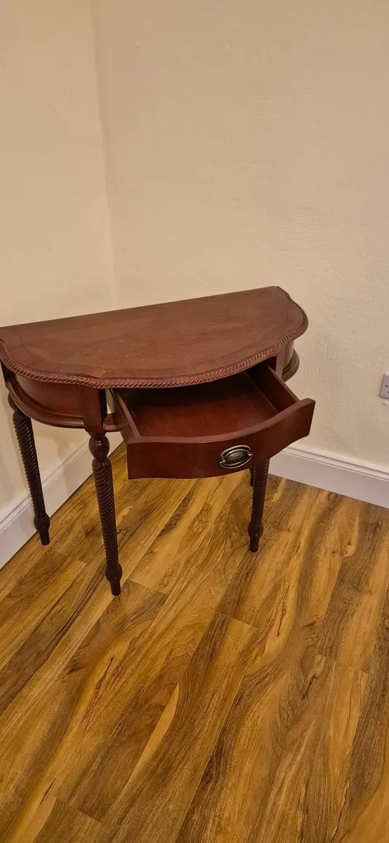 Console table with drawer - Image 2