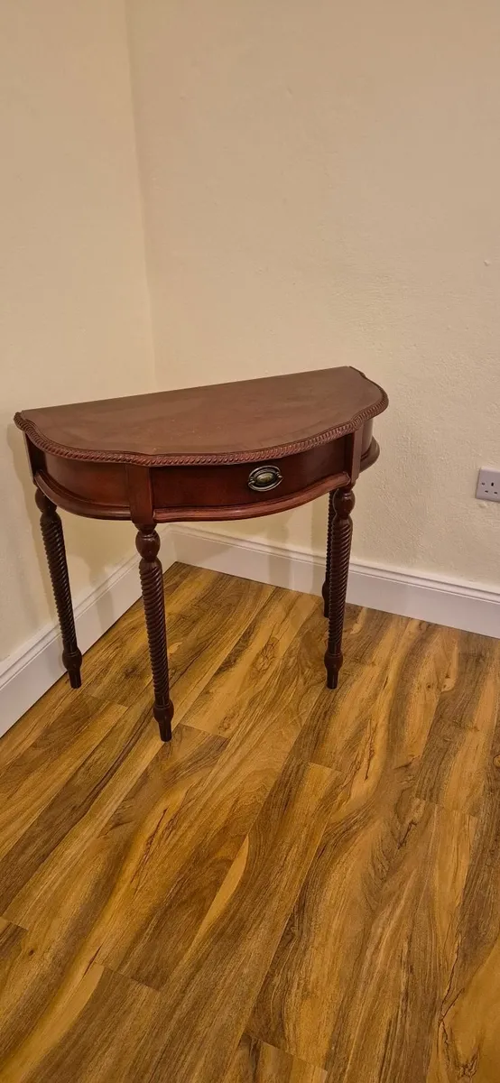 Console table with drawer - Image 1