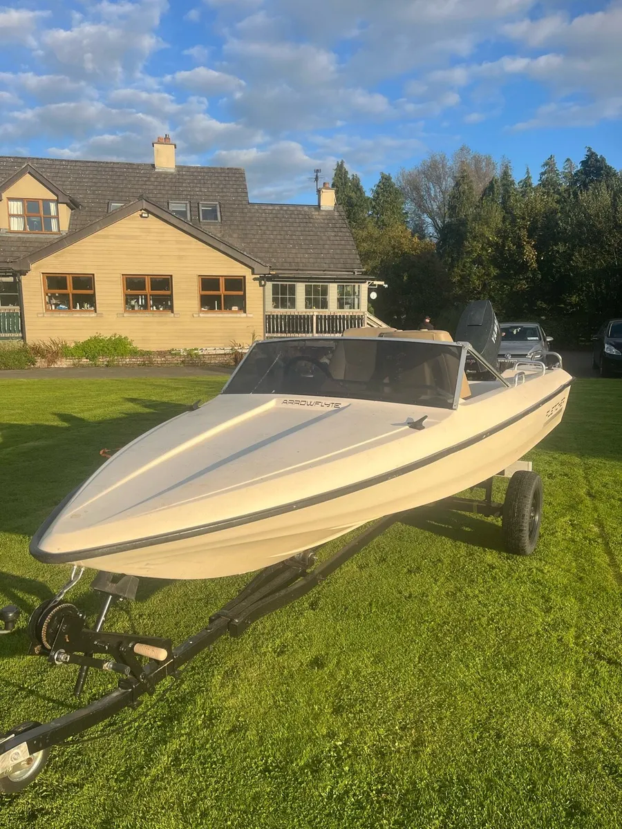 Fletcher 14ft speedboat - Image 1
