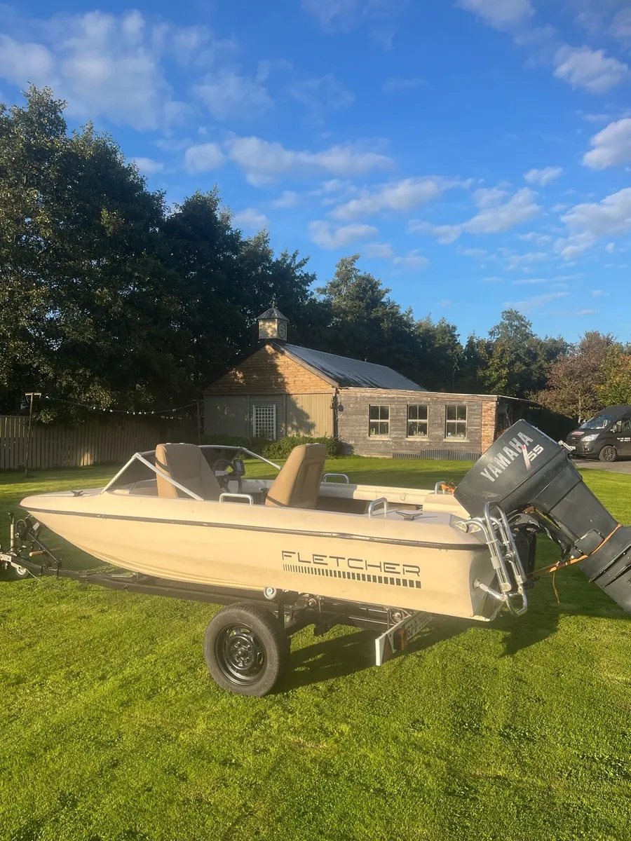 Fletcher 14ft speedboat - Image 3