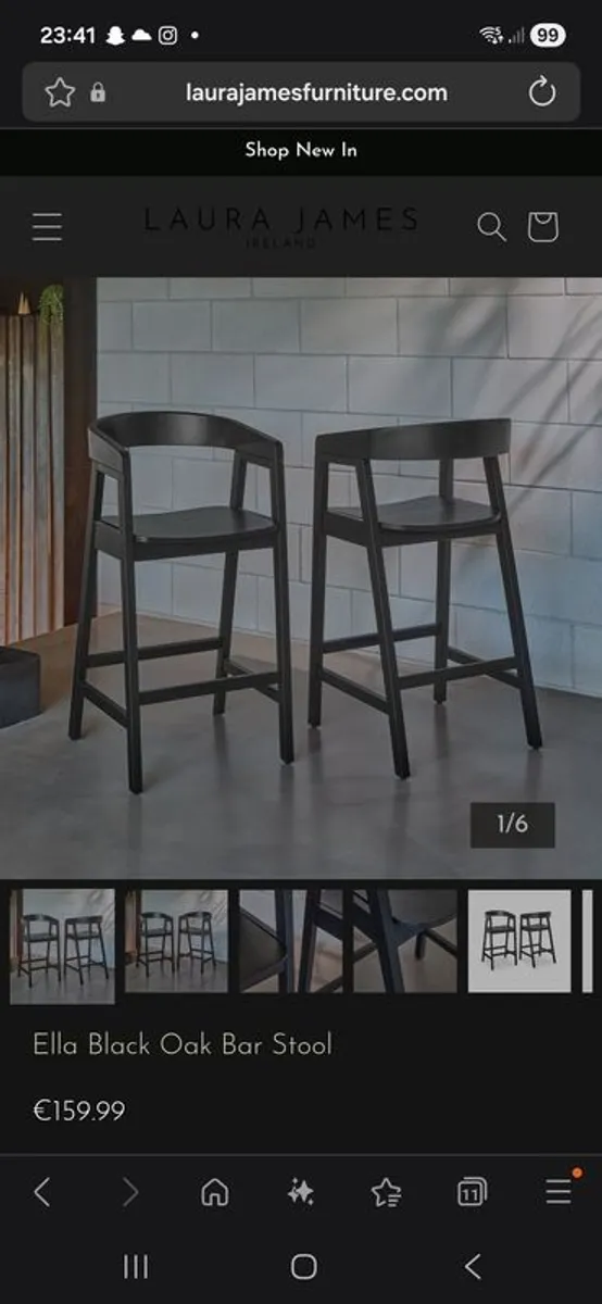 3 Kitchen High Stools - Image 1