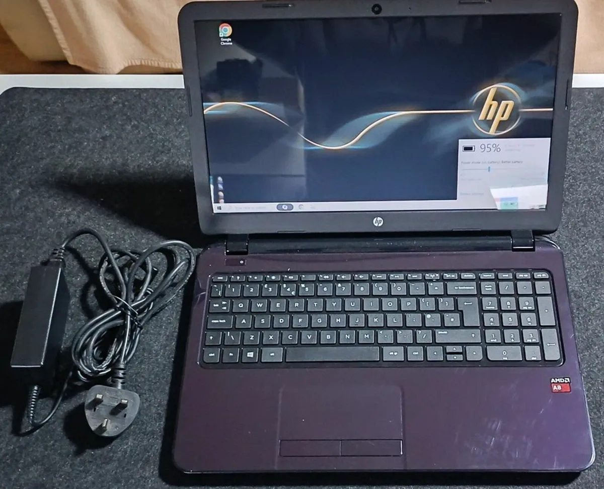 HP 15-g AMD A8 Quad Core Windows Laptop - Image 1