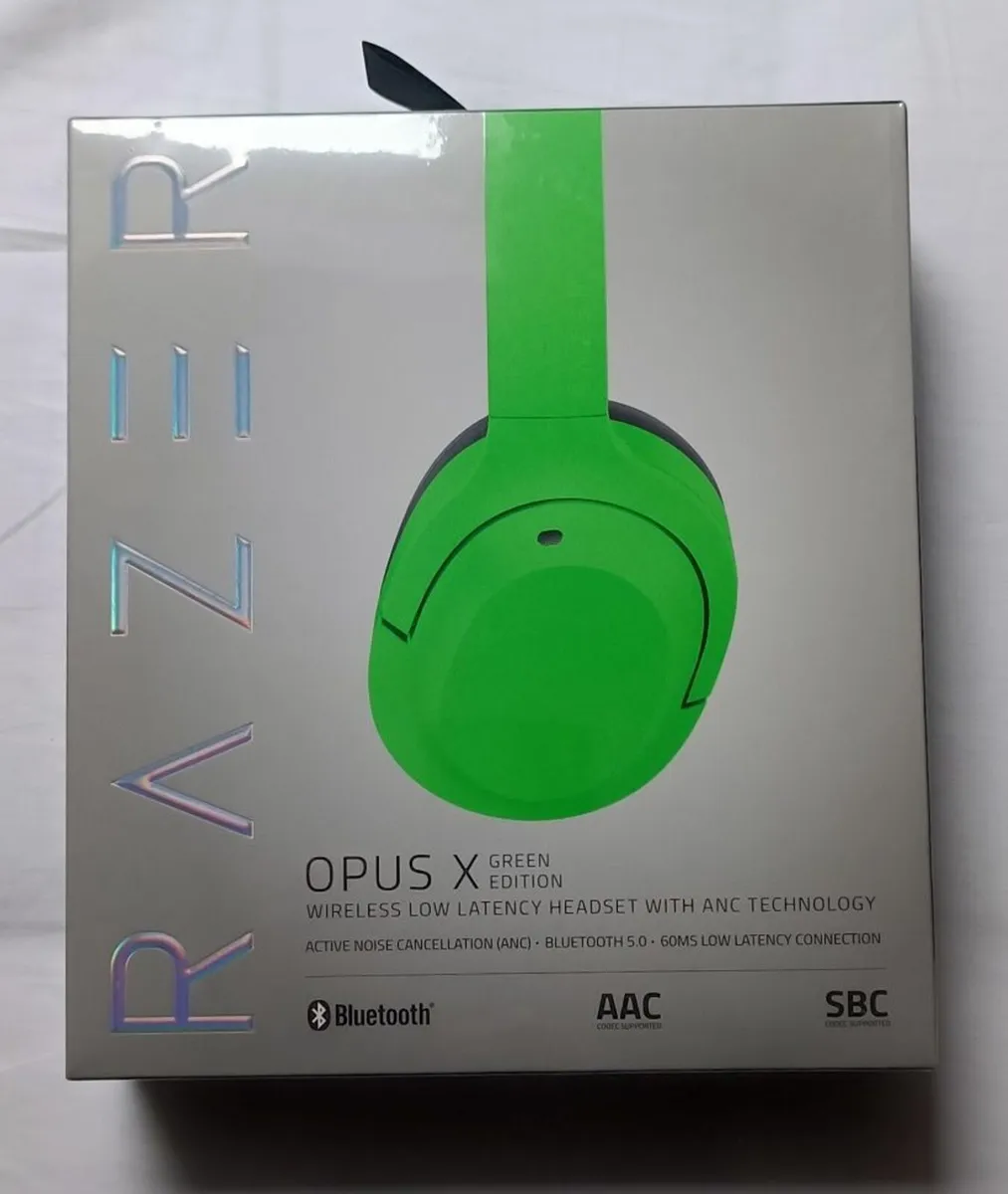GREEN Razer Opus X Wireless Low Latency Headset - Image 1