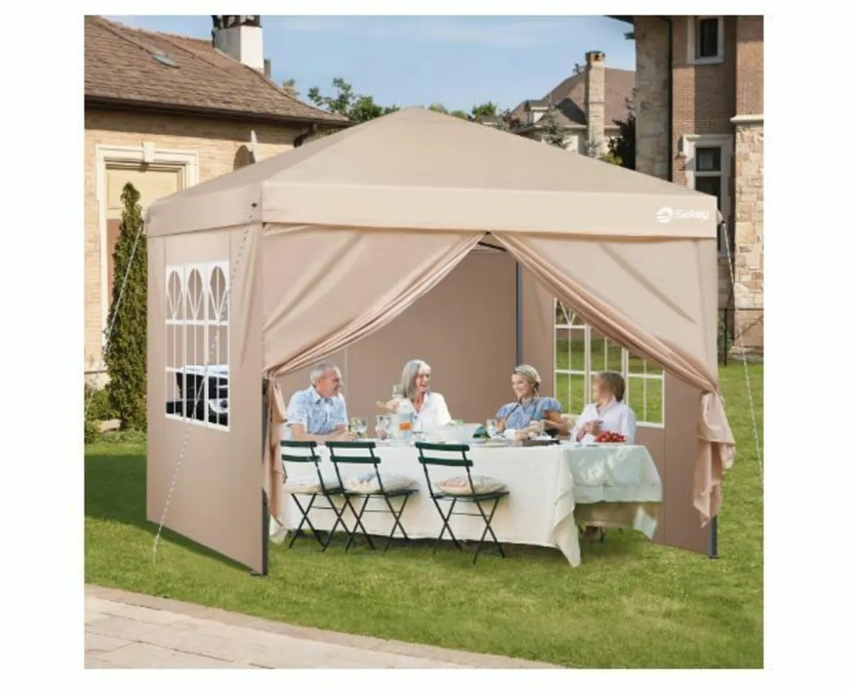 Pop-Up Gazebo 3 x 3 cm Waterproof Stable - Image 3