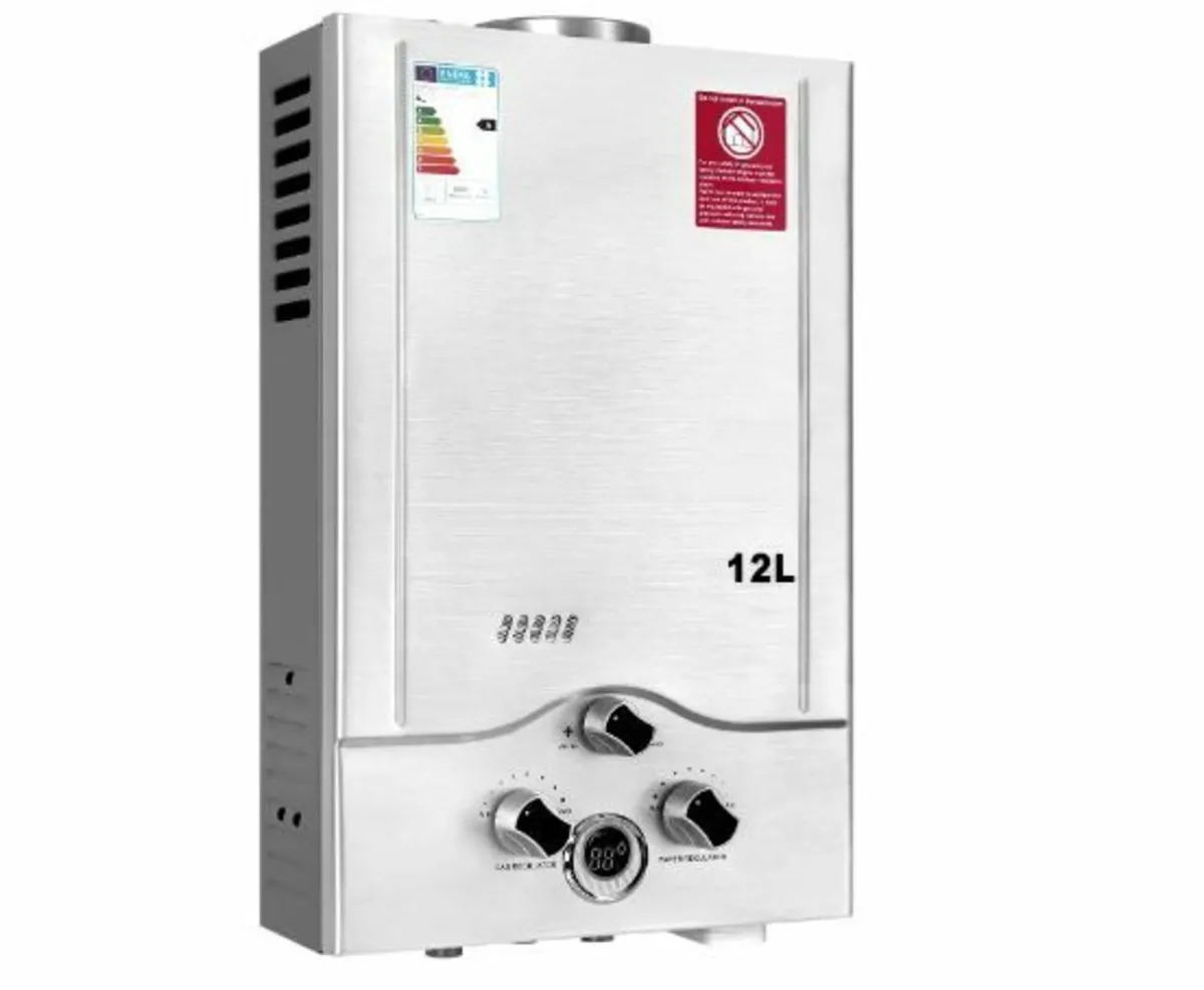 12LPM Gas Instantaneous Water Heater, 24 kW - Image 1