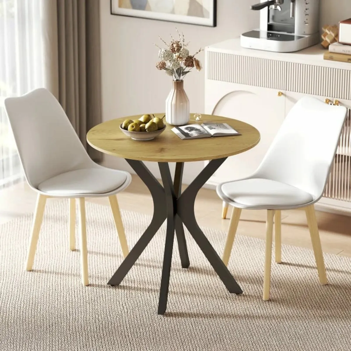 Dining Table, Kitchen Table, Round Table, modern d - Image 3