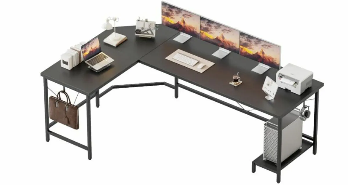 L-shaped Desk, 170 cm - Image 1