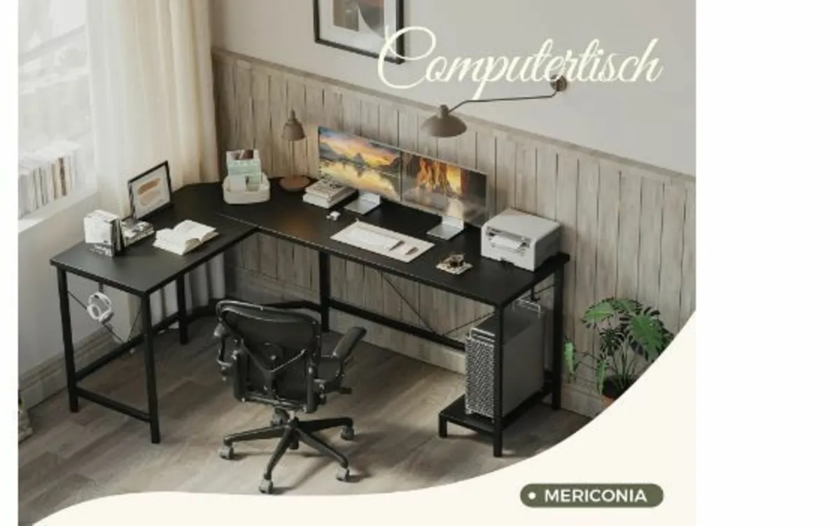 L-shaped Desk, 170 cm - Image 2
