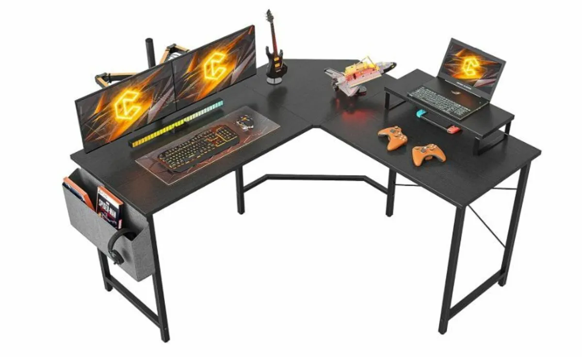 Gaming Corner Desk 150 x 120 cm - Image 1
