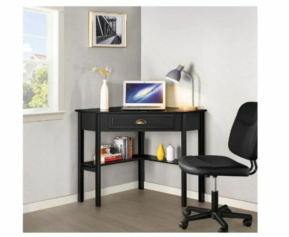 Desk Corner Table Space Saving - Image 2