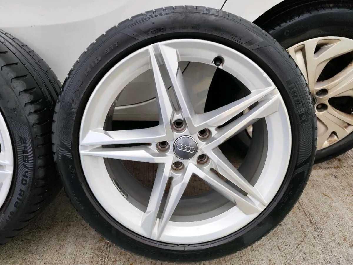18" Audi A4 Sline ałloy wheels - Image 2