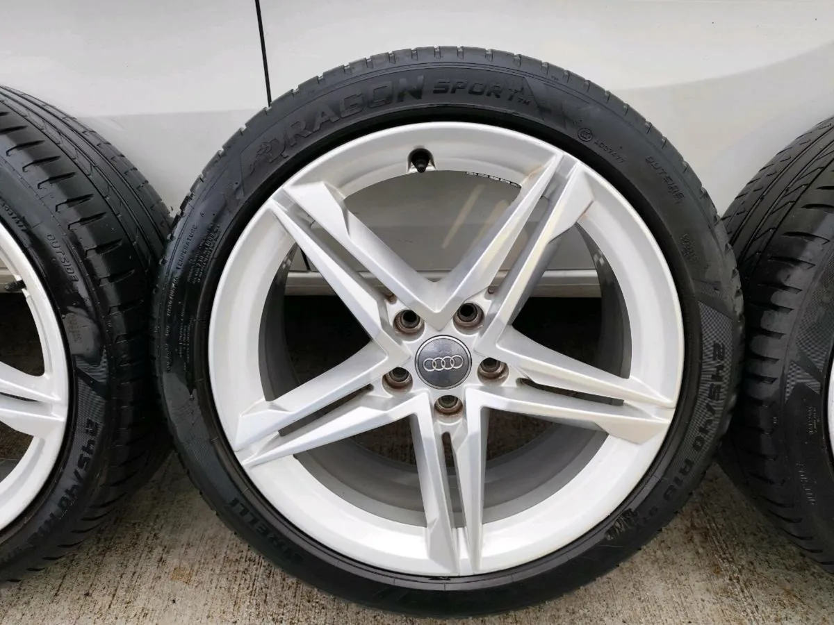 18" Audi A4 Sline ałloy wheels - Image 3