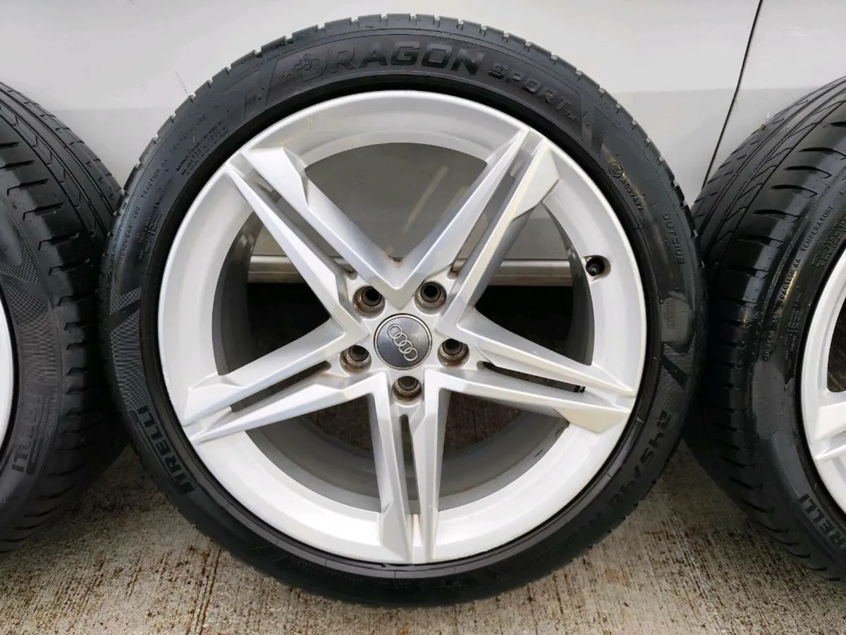 18" Audi A4 Sline ałloy wheels - Image 4
