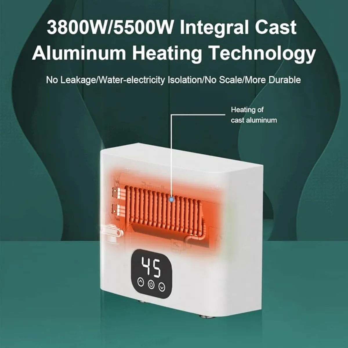 Instantaneous Tankless Water Heater 5.5kW 220V, In - Image 4