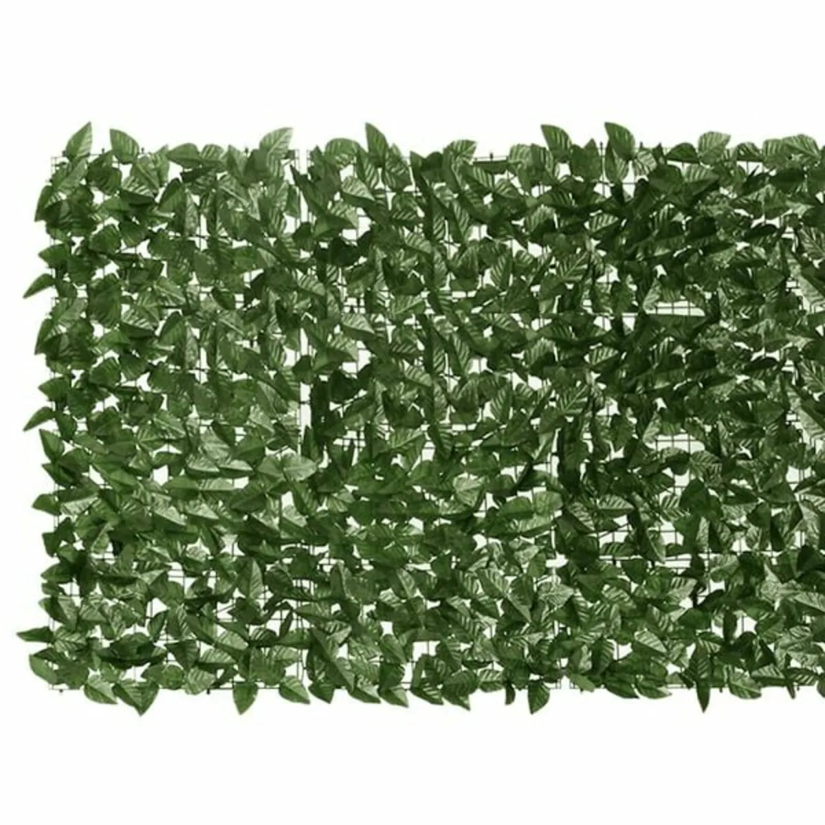 Balcony Screen with Dark Green Leaves 200x100 cm - Image 2