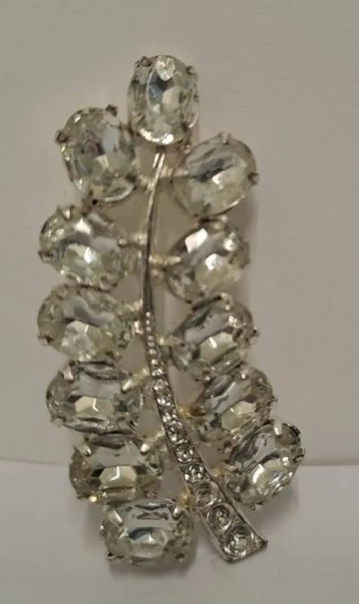 Diamond brooch - Image 3
